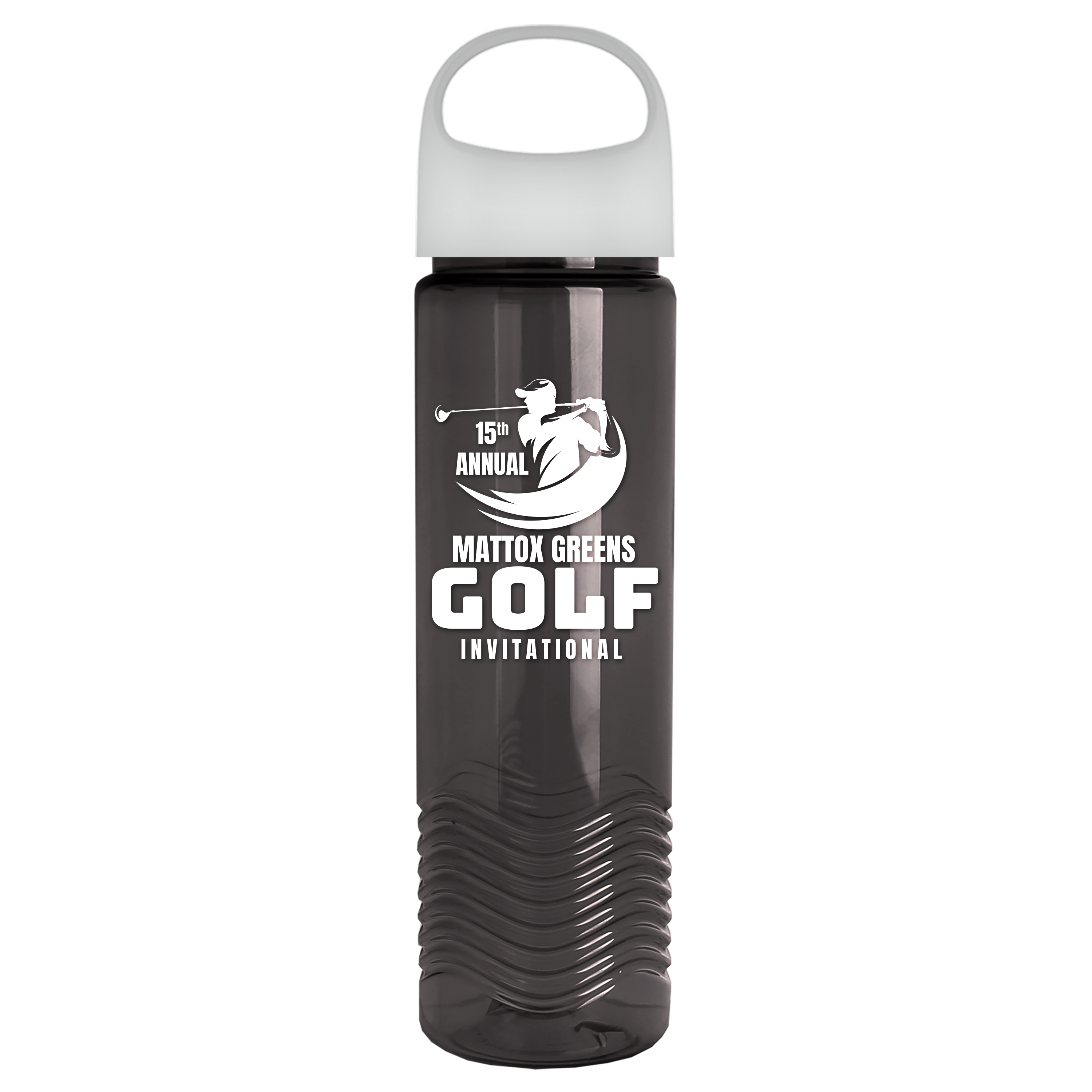 Wave Tritan® Bottle with Oval Crest Lid - 24 oz.